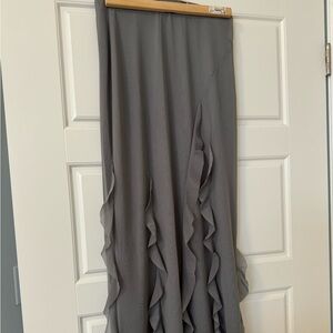 Zara tulle maxi skirt